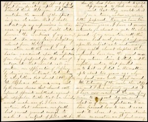 Letter from John Andrews to James White and the General Conference Committee members in Battle Creek, November 18, 1864. In this letter Andrews suggests he can be of more help to the denomination through access to the theological library available to him in Rochester. He is working on revising his History of the Sabbath to make it less likely to be attacked by skeptics. He is willing to relocate to Battle Creek if that is what the Brethren want, but he would like to stay in Rochester for the time being. In a response several days later James White and George Amadon wrote that Andrews could stay in Rochester for the time being.