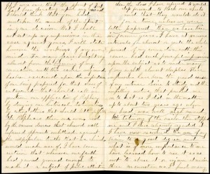  Letter from John Andrews to James White and the General Conference Committee members in Battle Creek, November 18, 1864. In this letter Andrews suggests he can be of more help to the denomination through access to the theological library available to him in Rochester. He is working on revising his History of the Sabbath to make it less likely to be attacked by skeptics. He is willing to relocate to Battle Creek if that is what the Brethren want, but he would like to stay in Rochester for the time being. In a response several days later James White and George Amadon wrote that Andrews could stay in Rochester for the time being.