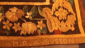 Detail of tapestry at Center for Adventist Research
