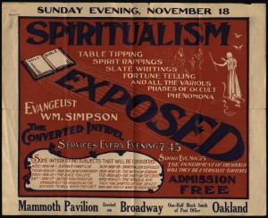 Advertisement fro meetings by Simpson.