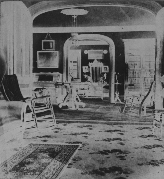 Interior of the Uriah Smith Home, 65 North University, Battle Creek, Michigan