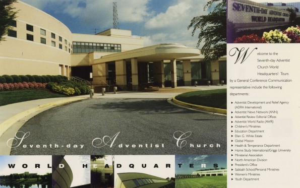 World headquarters of the Seventh-day Adventist church in Silver Spring, Maryland
