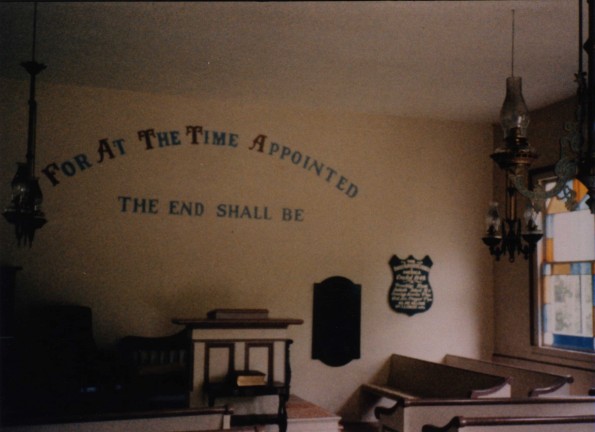 William Miller Chapel, Low Hampton, New York (near Whitehall), built in 1848