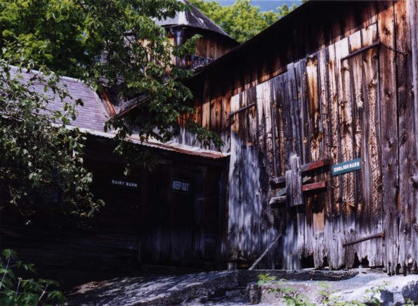 William Miller's barn, Low Hampton, New York (near Whitehall), built in 1815.