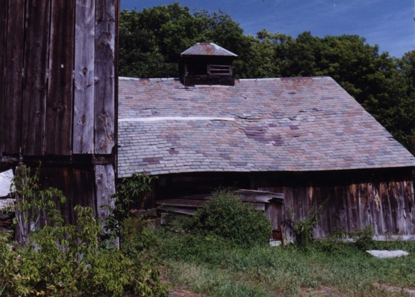 William Miller's barn, Low Hampton, New York (near Whitehall), built in 1815.