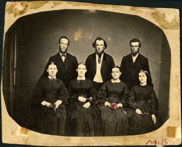 Amadon, Smith, and Cornell couples with Lucinda Hall