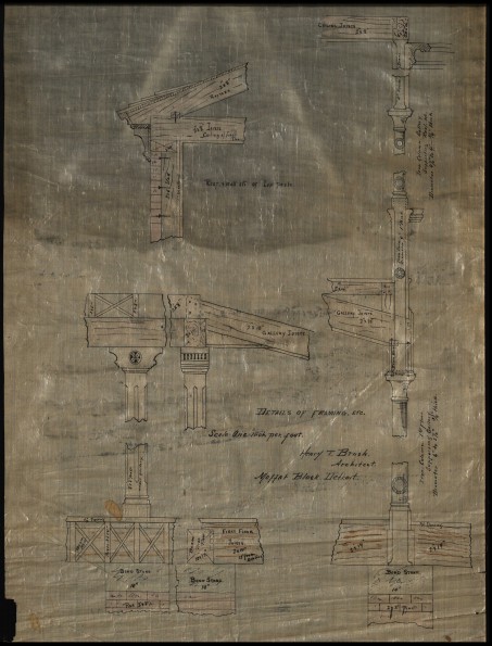 [Battle Creek Dime Tabernacle architectural plans]
