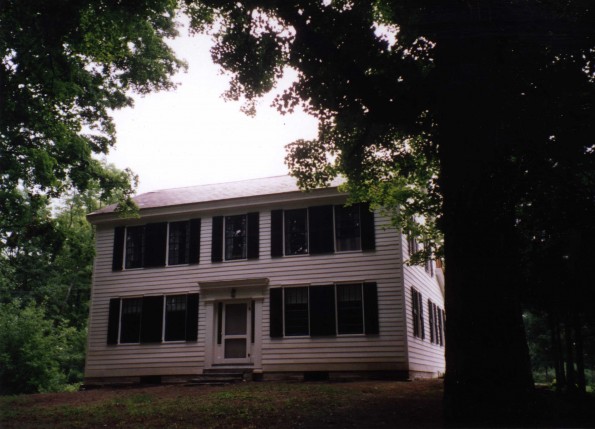 William Miller's house, Low Hampton, New York (near Whitehall), built in 1815.