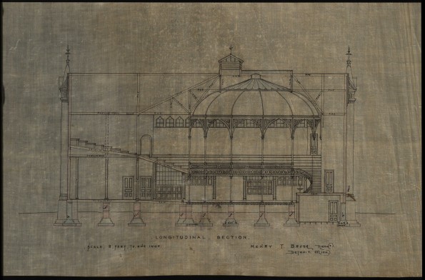 [Battle Creek Dime Tabernacle architectural plans]