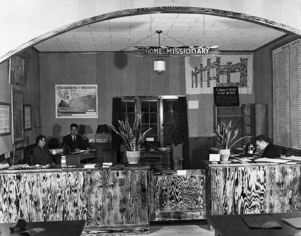 Home Missionary booth at the Michigan camp meeting at Grand Ledge