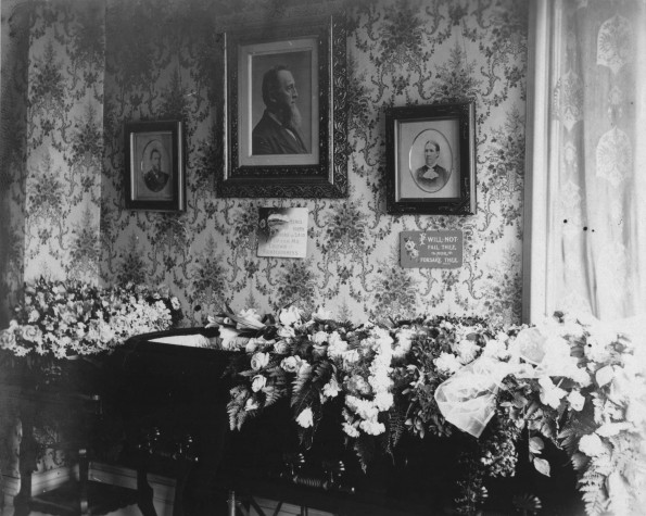 Casket of Mrs. Uriah Smith