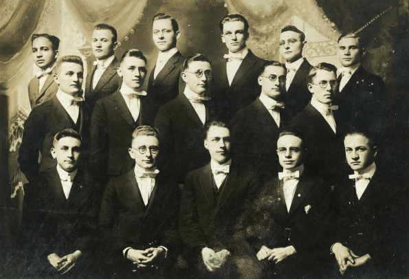 Clinton Theological Seminary group of students