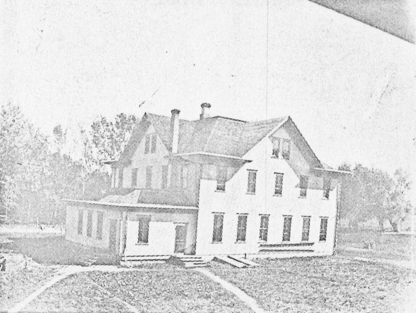 Elk Point Industrial School main building, about 1906