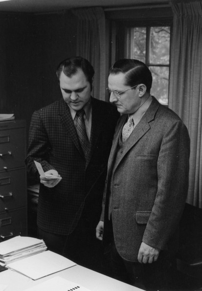 Steven Vitrano and Paul Cannon in discussion