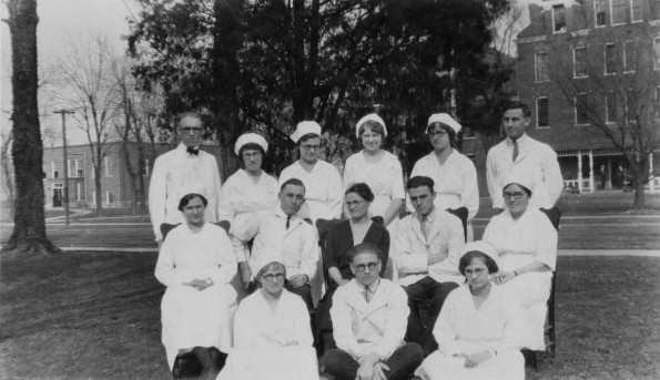 Clinton Theological Seminary hydro class I and II, 1923-1924