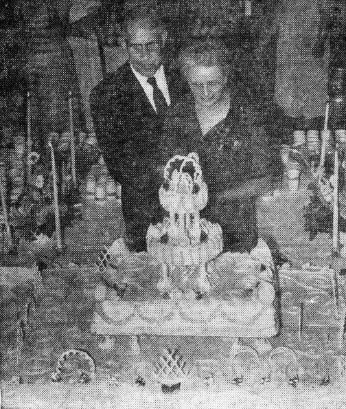 Farewell party for Pastor J. L. Tucker