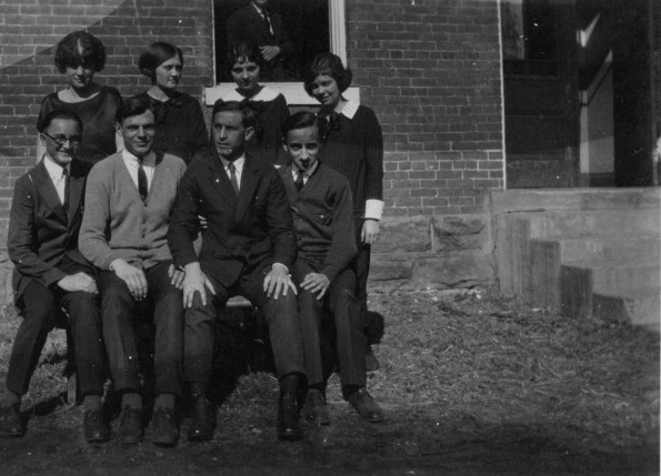 Clinton Theological Seminary : Henry Ulloth with students, 1920s