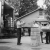 Berrien Springs Community Services workers load a truck for needy people in MississippiHealth and Welfare Service Center