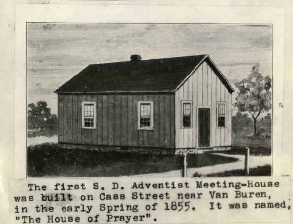 First SDA Meeting house Battle Creek