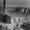 Clinton Theological Seminary power house and barn from the top of the main building