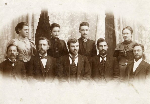 Heraldsburg College faculty, about 1894