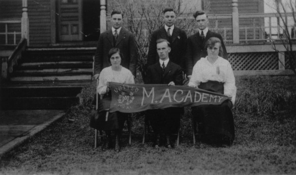 Maritime Academy senior class, 1920-1921