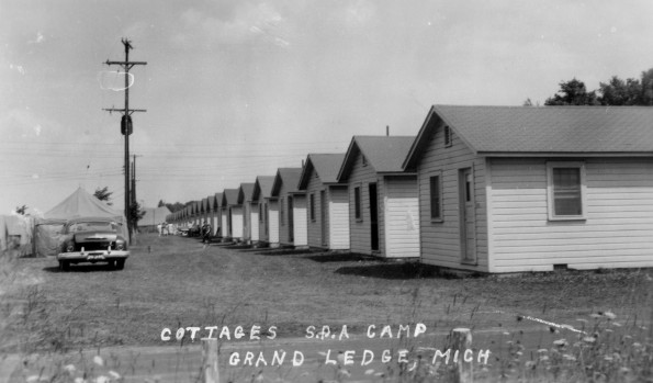 Grand Ledge Seventh-day Adventist Camp cottages, 1950s