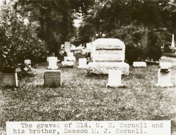 Merritt E. and Myron J. Cornell gravesite