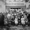 Christian Record Braille Foundation workers, about 1956 in front of their building in Lincoln, Nebraska