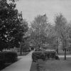 Cedar Lake Academy Administration Building from the boy's dorm, 1930s