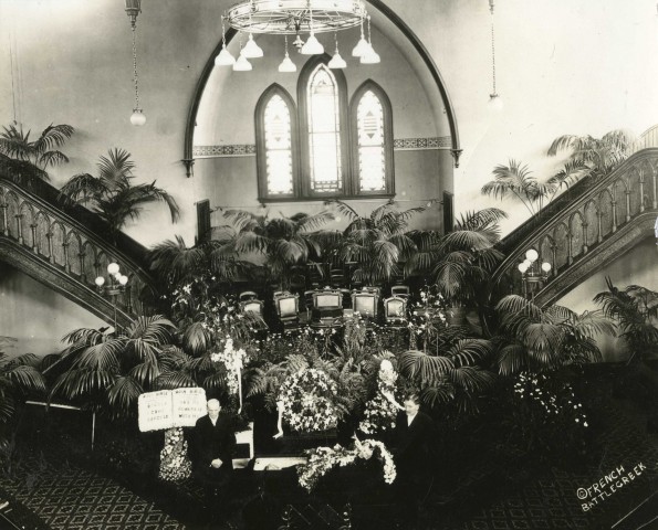 Ellen White's funeral in Battle Creek