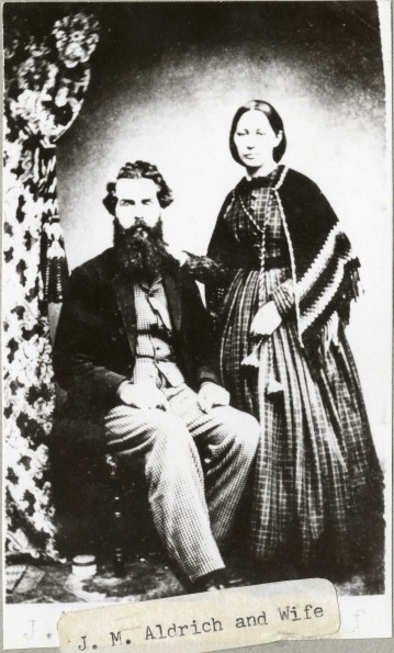 Jotham and Jerusha Aldrich
