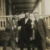 Joseph A. Tucker, Leo Thiel, and A. N. Abernathy acting funny at Collegedale, Tennessee