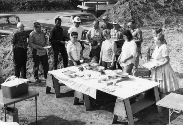 Construction of the Stevensville Seventh-day Adventist Church (Mich.)