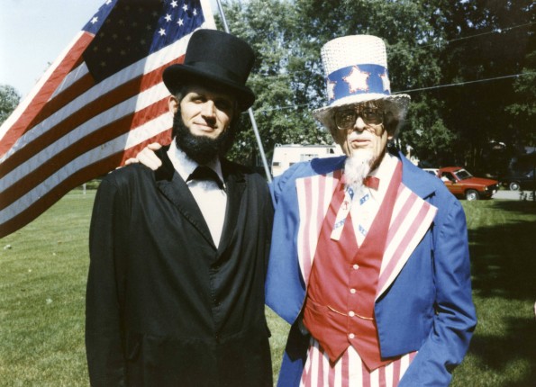 Horace J. Shaw with Chester Damron