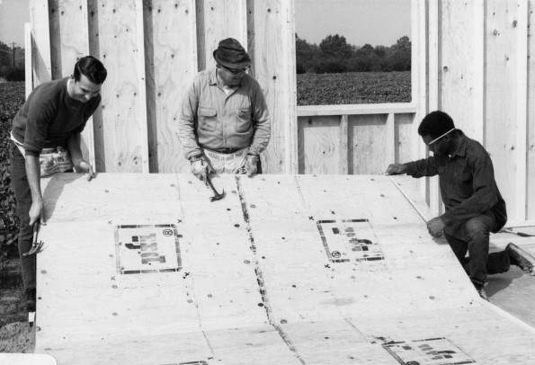 Construction of the Stevensville Seventh-day Adventist Church (Mich.)