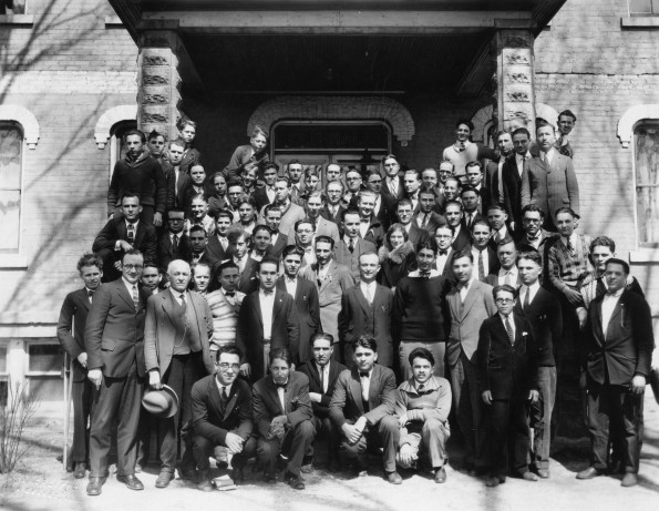 Broadview College dormatory group, spring 1927