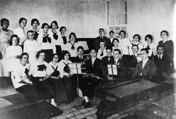 Brazil College first orchestra, 1922