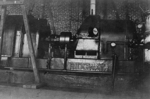 Clinton Theological Seminary electric generator, 1920s