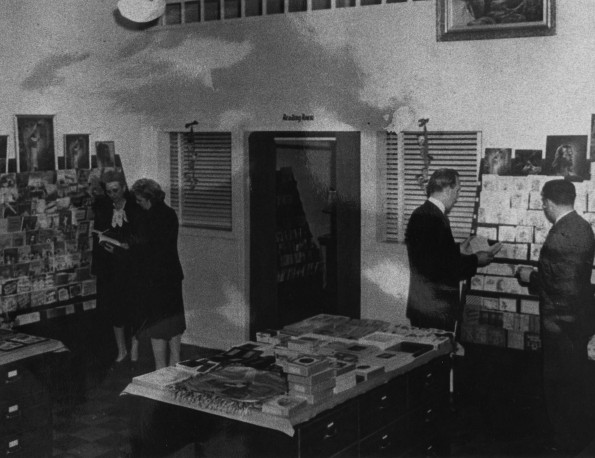 The Quiet Hour's reading room in Oakland, Calif.