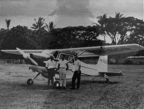 First airplane sent to the mission field by the Quiet Hour