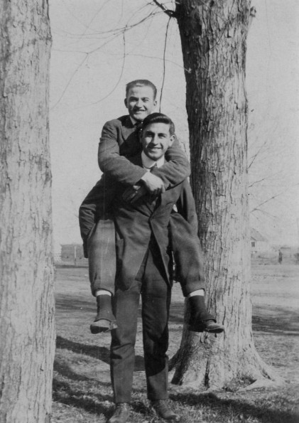 Clinton Theological Seminary students Henry Ulloth and Philip Broeckel