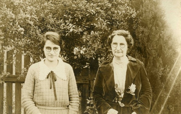 Miss Shackleford and Mrs. Davis at Oakwood College