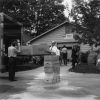 Berrien Springs Community Services Center (Mich.) volunteers loading food bound for Mound Bayou, May 11, 1970