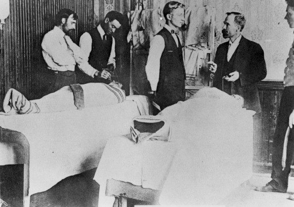 Clinical instruction at the College of Medical Evangelists