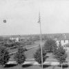Cedar Lake Academy dormitory building from the boy's dorm, around 1910