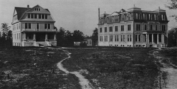 General Conference of Seventh-day Adventists and Review and Herald Publishing Association buildings in 1906