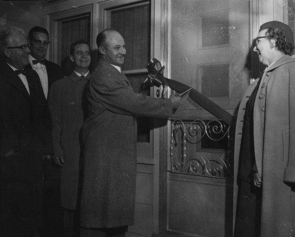 Opening of the Berrien Springs (?) Community Service Center in 1959