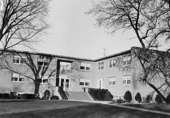 Adelphian Academy new girl's dormitory, 1951