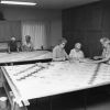 Ladies making a quilt at the Berrien Springs Community Services Center (Mich.)